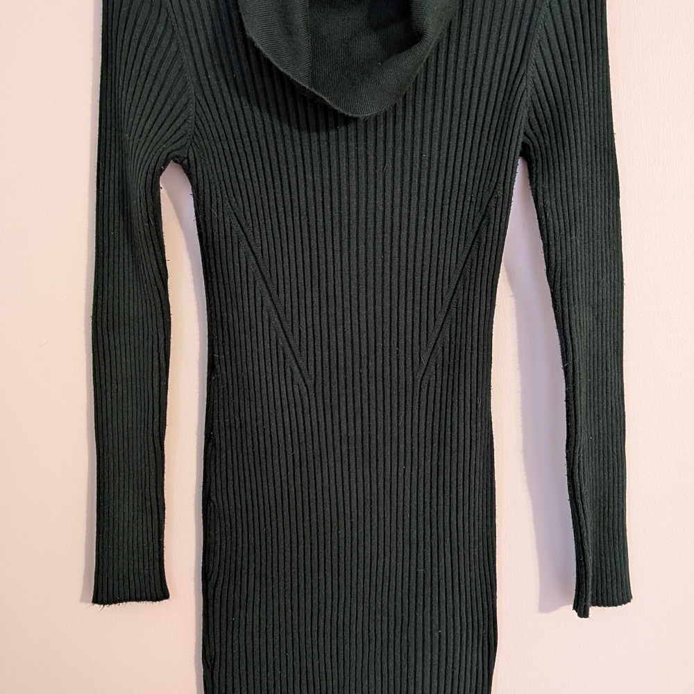 Amazon Women's Black Cowl Neck Sweater